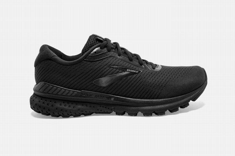 Brooks Adrenaline GTS 20 Men's Road Running Shoes - Black/Grey (50123-EMCS)
